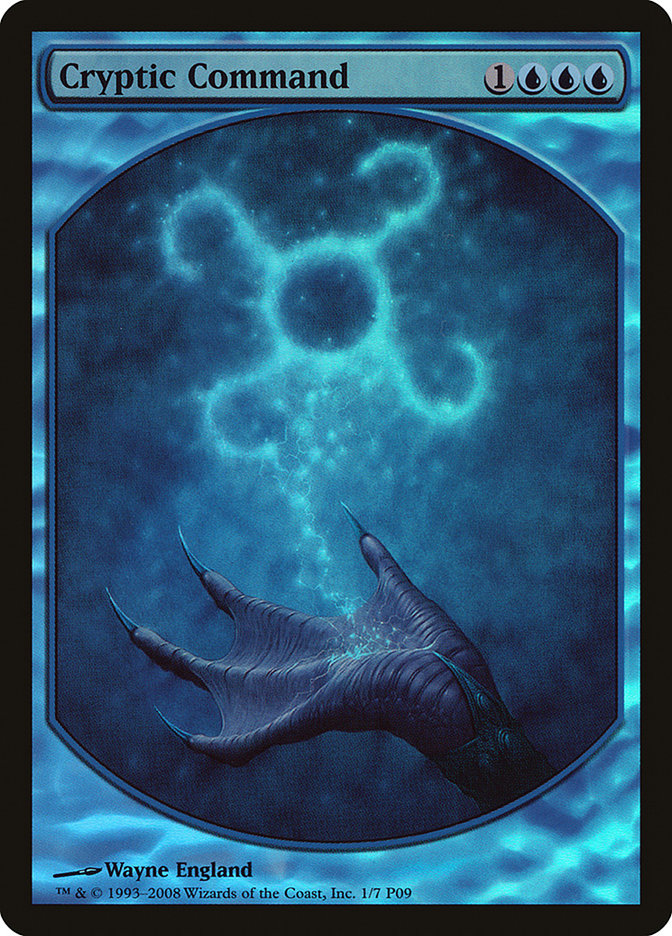 Cryptic Command 1 (Magic Player Rewards)  - Foil | Good Games Adelaide SA