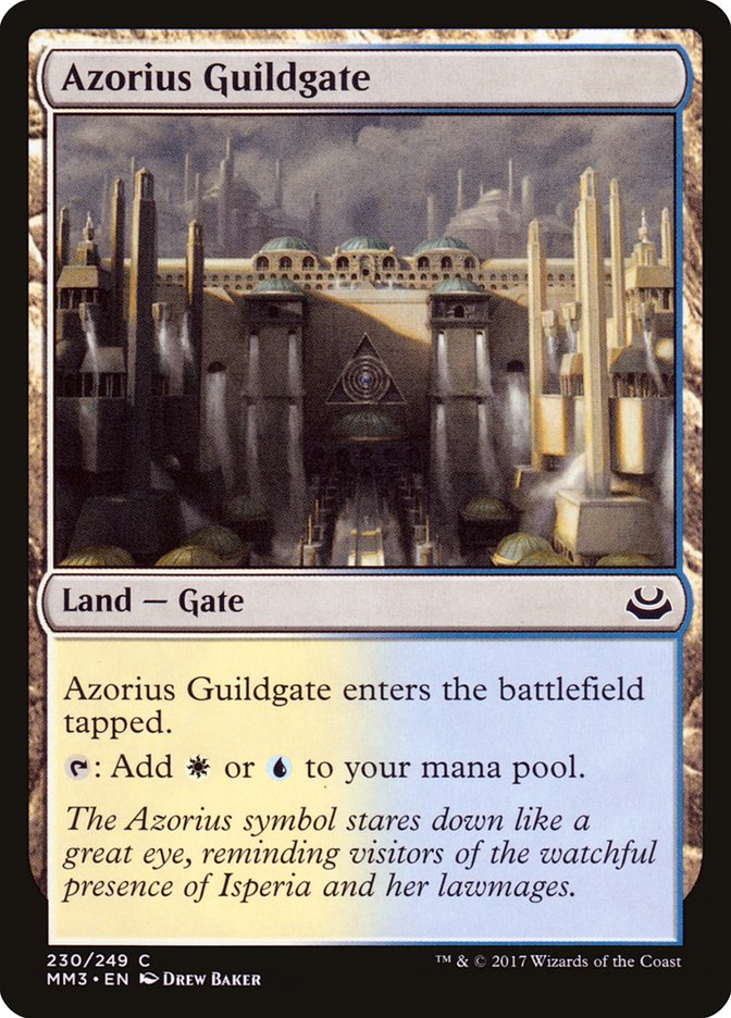 Azorius Guildgate 230 (Modern Masters 2017)  - Foil | Good Games Adelaide SA