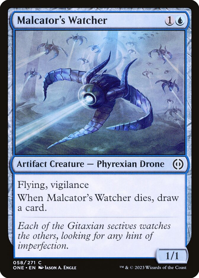 Malcator's Watcher 58 (Phyrexia: All Will Be One)  | Good Games Adelaide SA