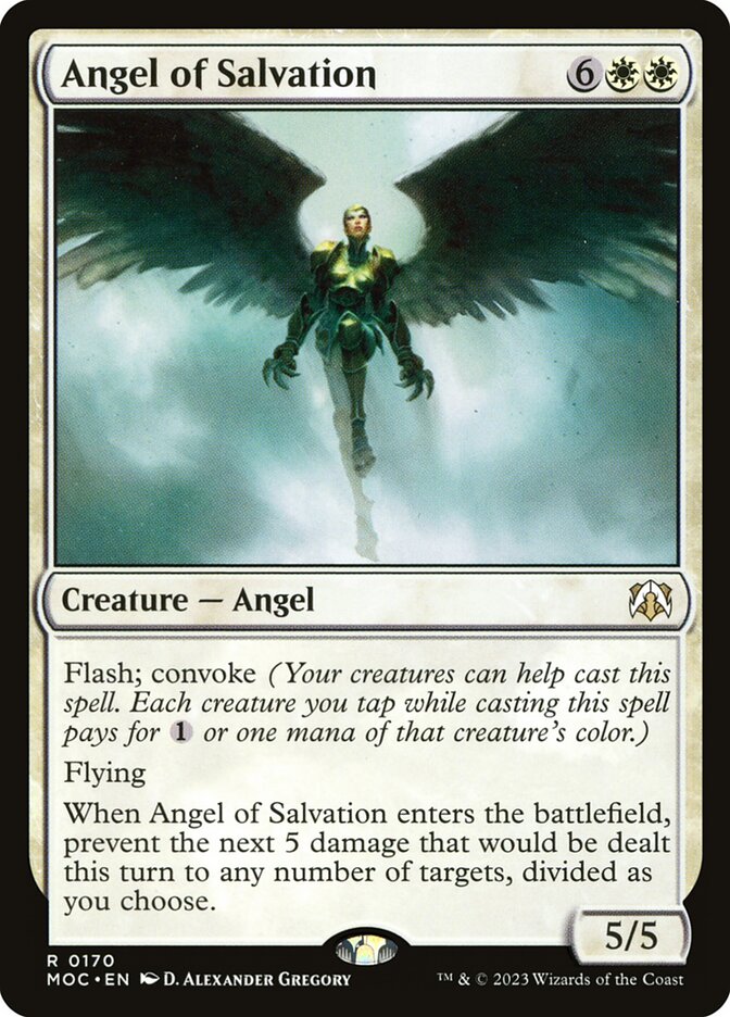 Angel of Salvation 170 (Commander: March of the Machine)  | Good Games Adelaide SA
