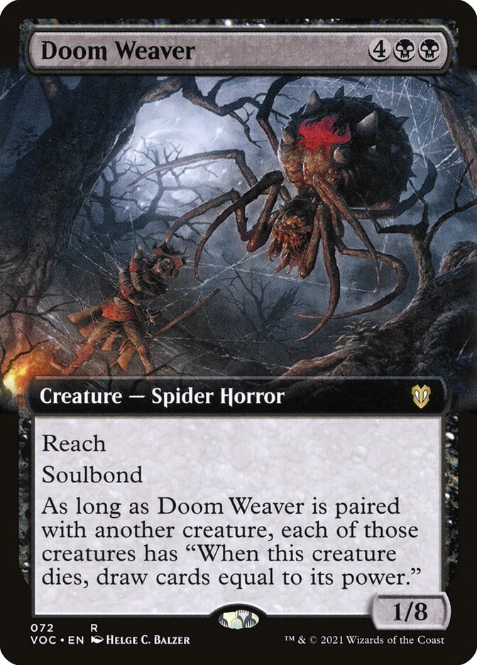 Doom Weaver 72 (Commander: Innistrad: Crimson Vow)  | Good Games Adelaide SA