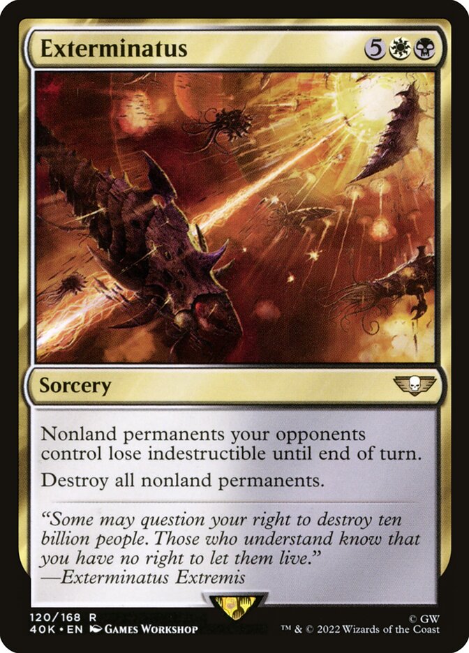 Exterminatus 120 (Universes Beyond: Warhammer 40,000) 
