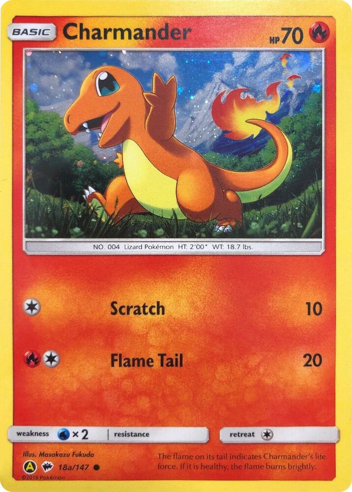 Charmander 018a/147 (Alternate Art Promos)  - Holofoil | Good Games Adelaide SA
