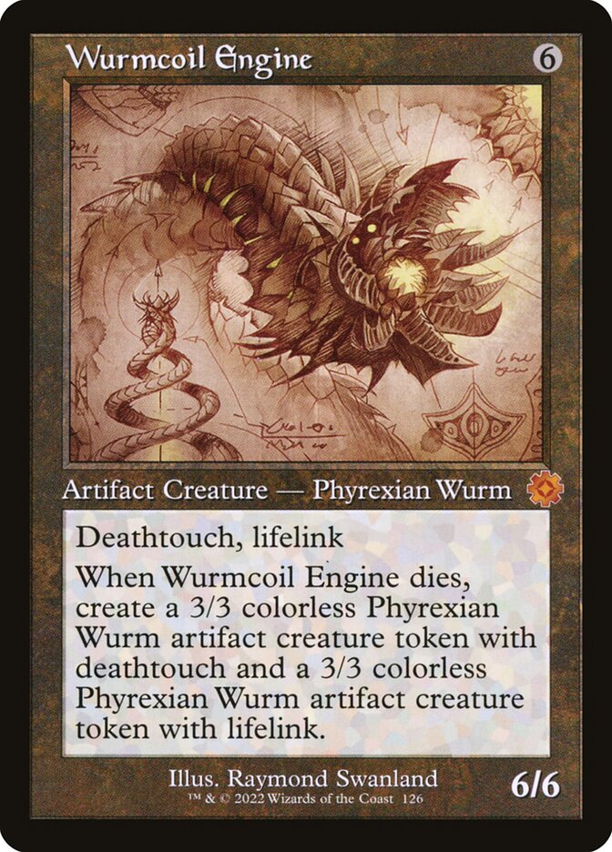 Wurmcoil Engine 126 (The Brothers' War: Retro Frame Artifacts)  | Good Games Adelaide SA