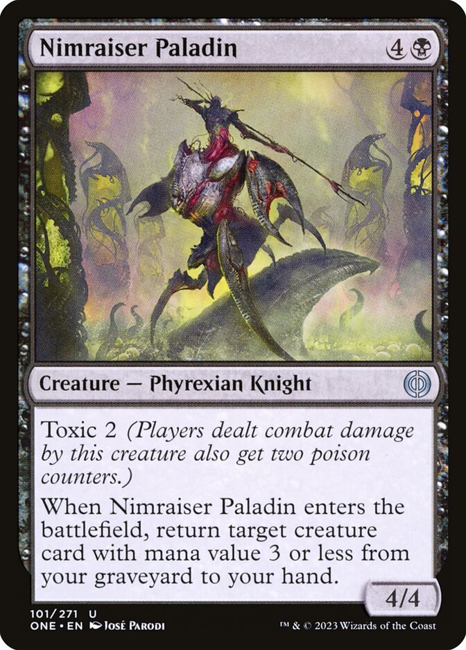 Nimraiser Paladin 101 (Phyrexia: All Will Be One)  - Foil | Good Games Adelaide SA