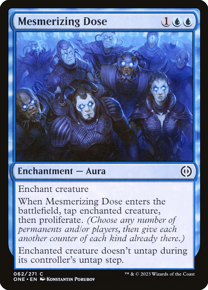 Mesmerizing Dose 62 (Phyrexia: All Will Be One)  - Foil | Good Games Adelaide SA