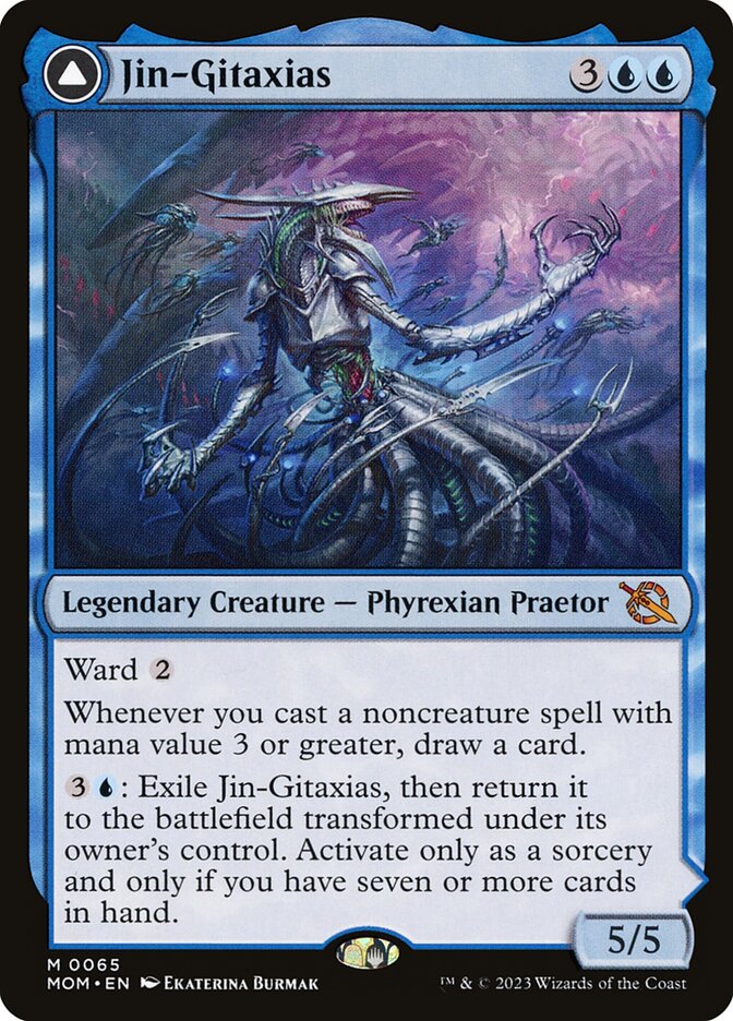 Jin-Gitaxias // The Great Synthesis 65 (March of the Machine)  - Foil | Good Games Adelaide SA