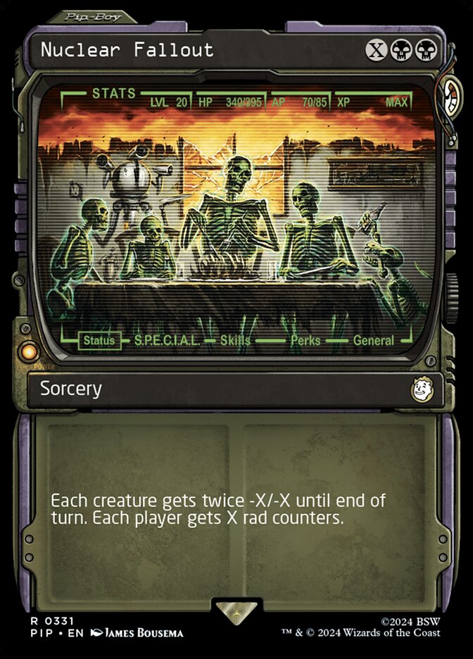 Nuclear Fallout 331 (Universes Beyond: Fallout)  - Foil | Good Games Adelaide SA