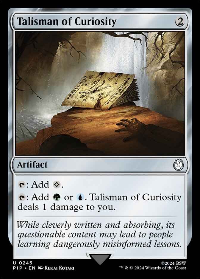 Talisman of Curiosity 245 (Universes Beyond: Fallout)  - Foil | Good Games Adelaide SA