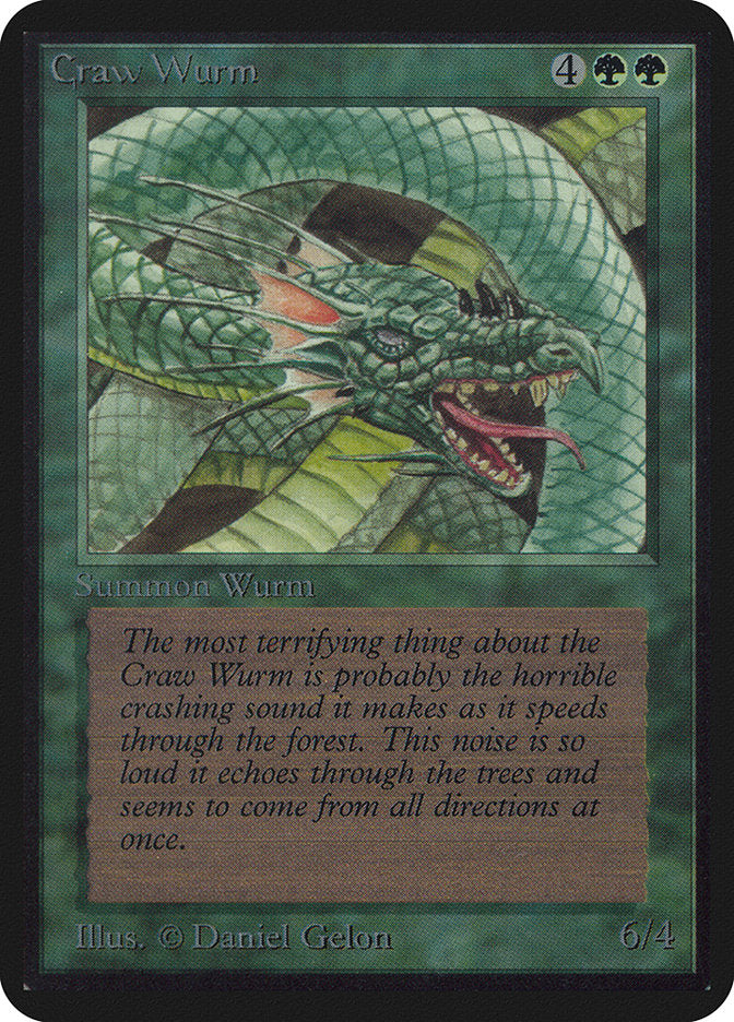 Craw Wurm  (Alpha Edition)  | Good Games Adelaide SA