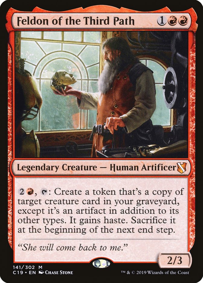 Feldon of the Third Path 141 (Commander 2019)  | Good Games Adelaide SA