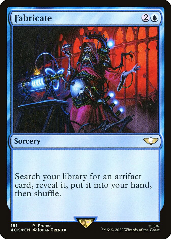 Fabricate 181 (Launch Party & Release Event Promos)  - Foil | Good Games Adelaide SA