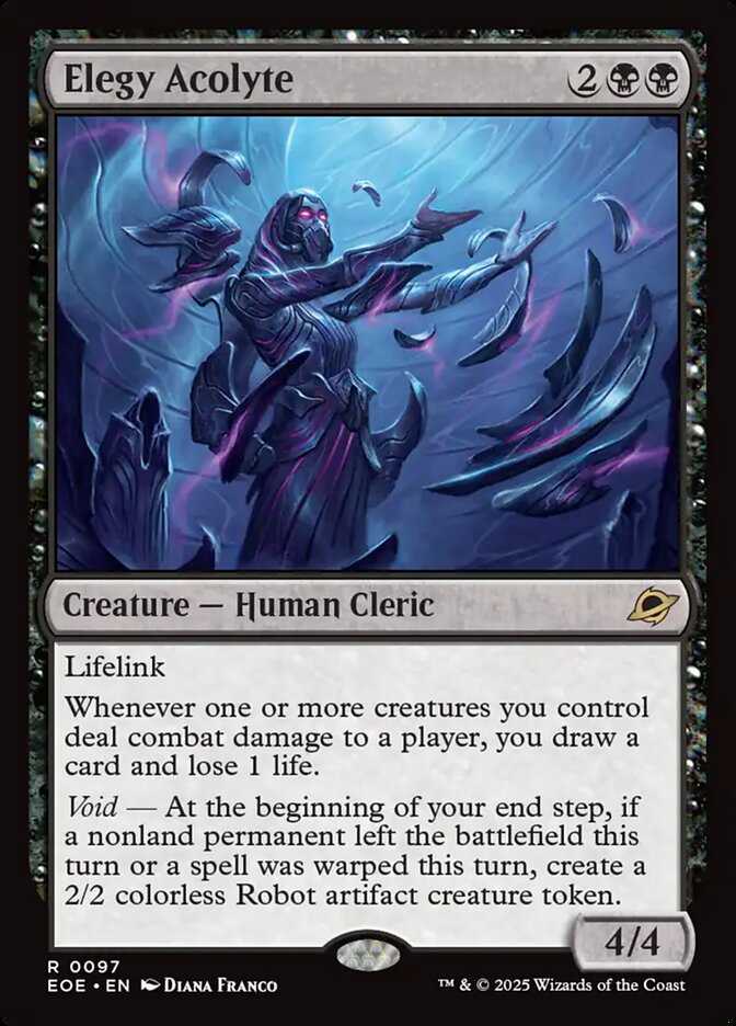 Elegy Acolyte 97 (Edge of Eternities)  - Foil | Good Games Adelaide SA