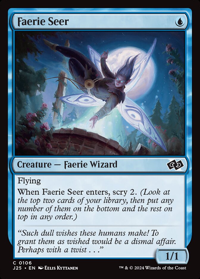 Faerie Seer 106 (Foundations Jumpstart)  | Good Games Adelaide SA