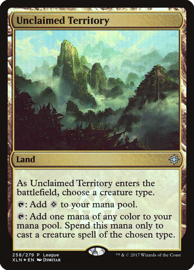 Unclaimed Territory 258 (League Promos)  - Foil | Good Games Adelaide SA