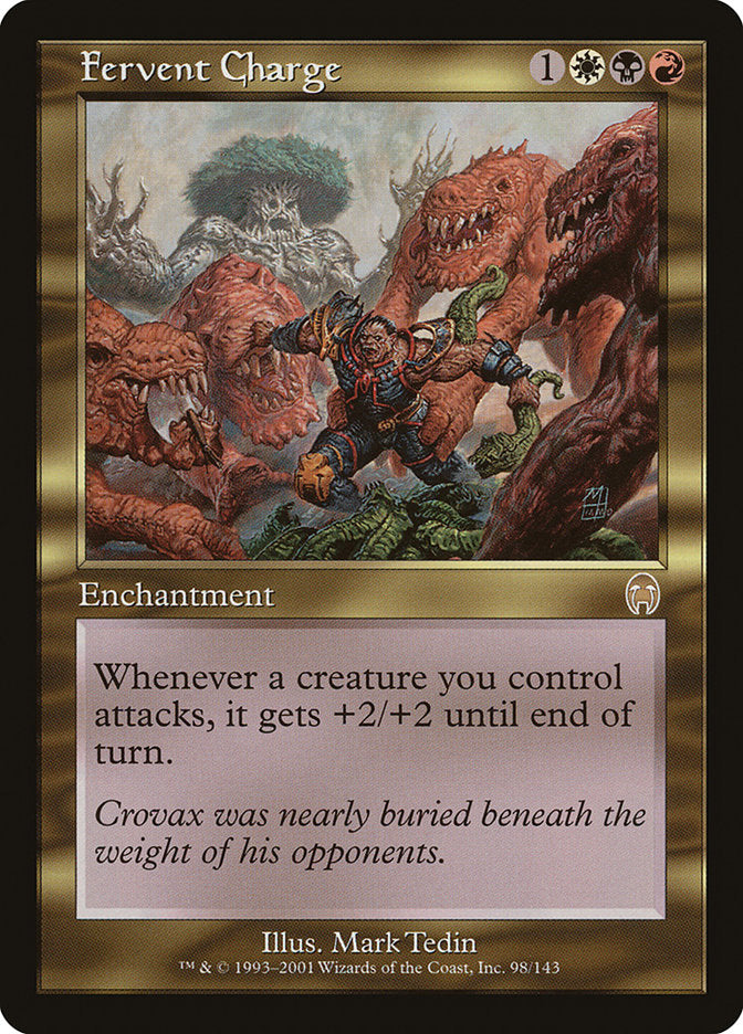 Fervent Charge 98 (Apocalypse)  - Foil | Good Games Adelaide SA