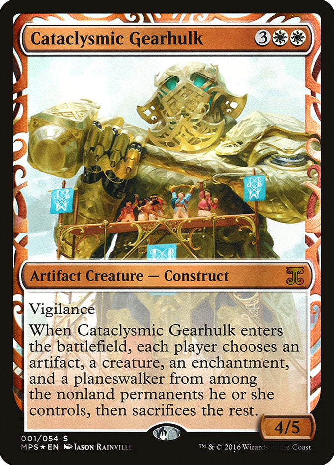 Cataclysmic Gearhulk 1 (Masterpiece Series: Kaladesh Inventions)  - Foil | Good Games Adelaide SA
