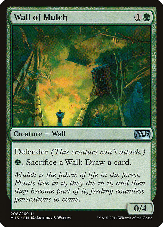 Wall of Mulch 208 (Magic 2015 (M15))  | Good Games Adelaide SA