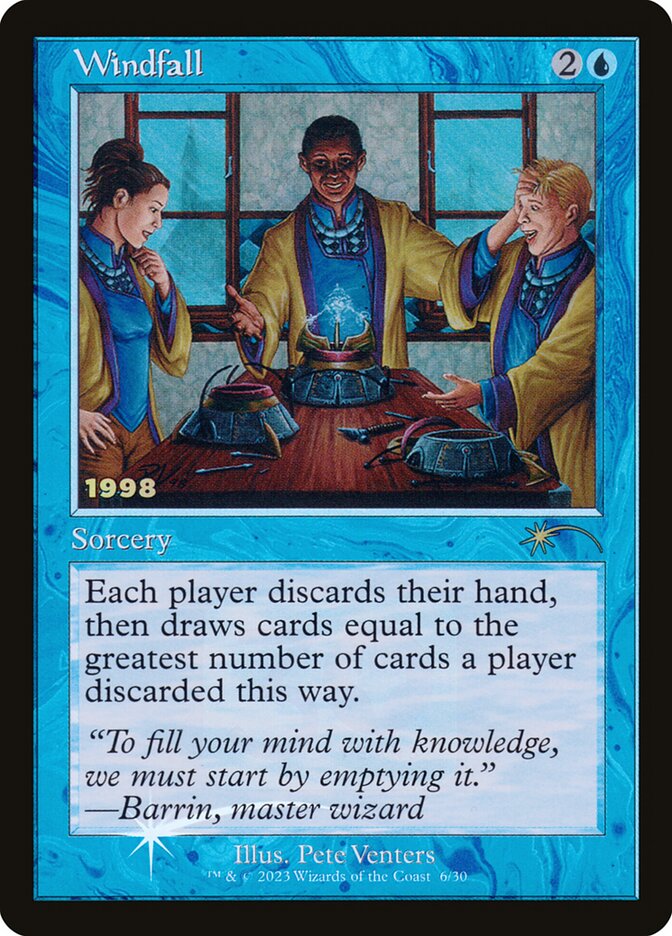 Windfall 6 (30th Anniversary Promos)  - Foil | Good Games Adelaide SA