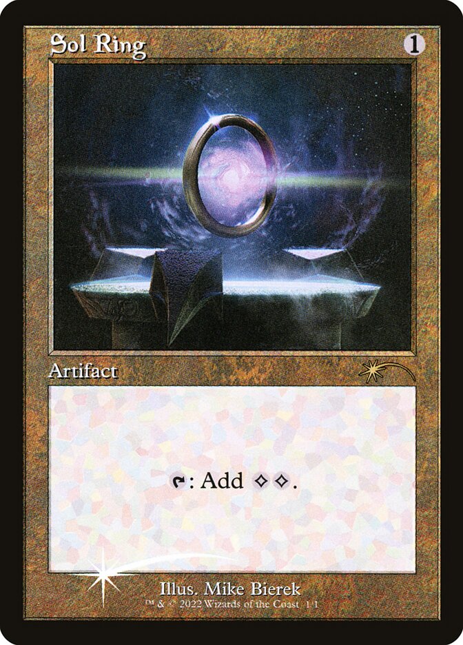 Sol Ring Retro Frame 1 (WPN & Gateway Promos)  - Foil | Good Games Adelaide SA