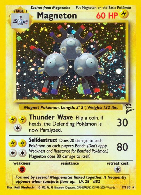 Magneton 009/130 (Base Set 2)  - Holofoil | Good Games Adelaide SA