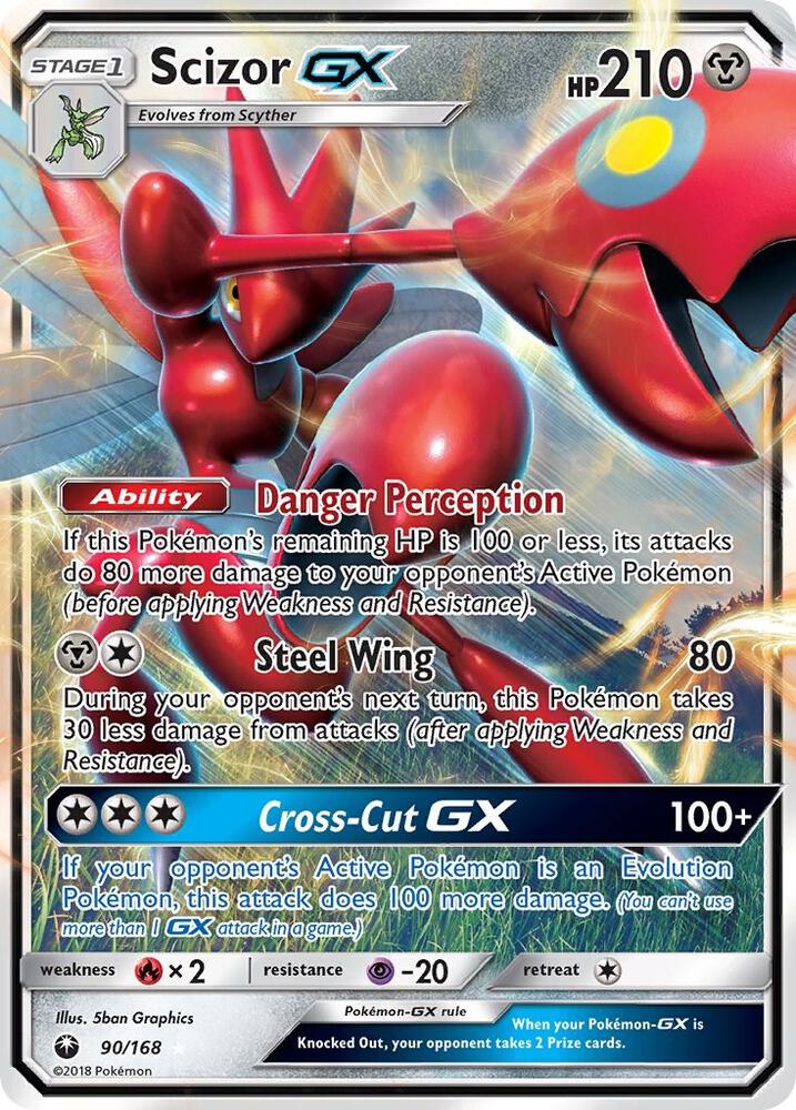Scizor GX 90/168 (SM - Celestial Storm)  - Holofoil | Good Games Adelaide SA