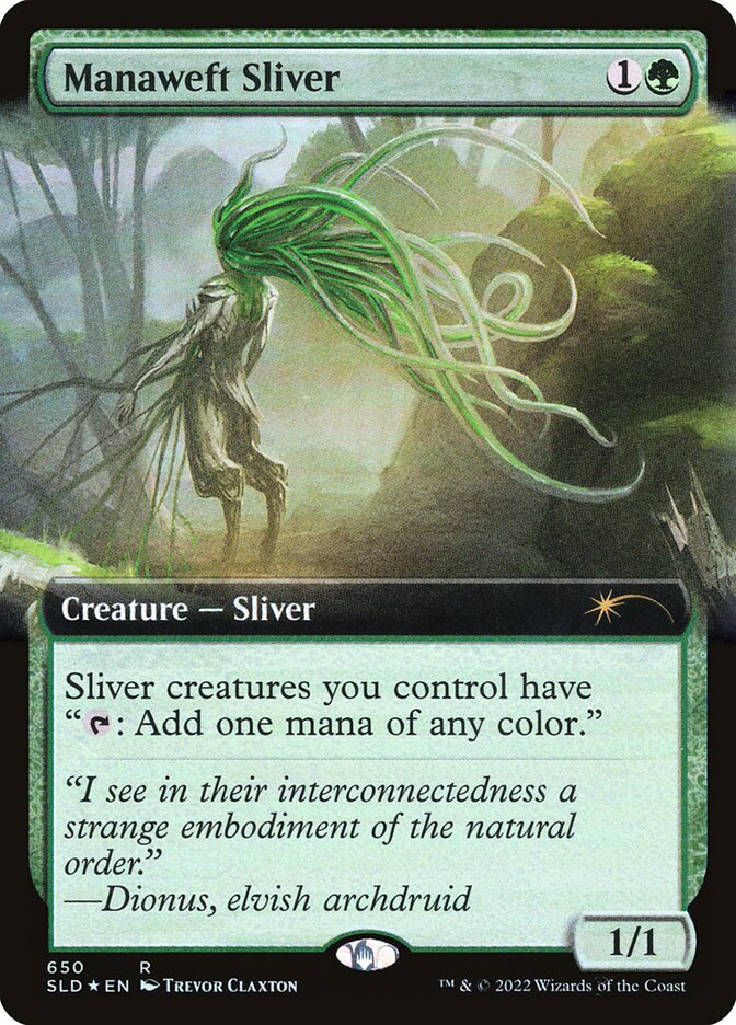 Manaweft Sliver 650 (Secret Lair Drop Series)  - Foil | Good Games Adelaide SA