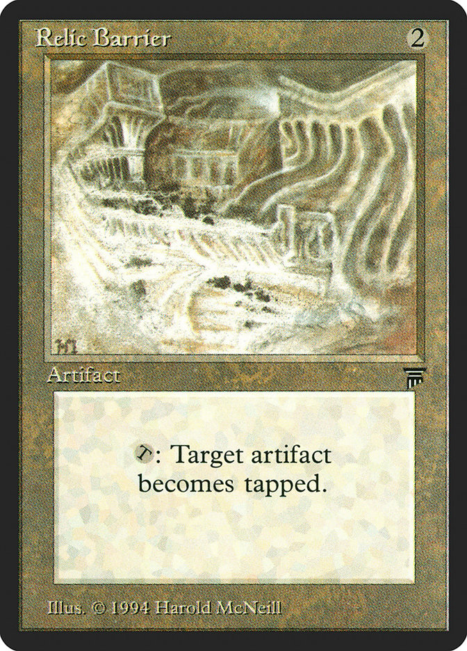 Relic Barrier  (Legends)  | Good Games Adelaide SA