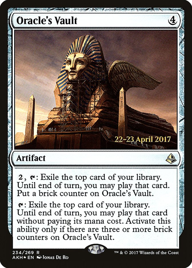 Oracles Vault 234 (Prerelease Cards)  - Foil | Good Games Adelaide SA