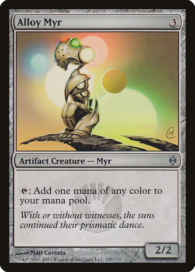 Alloy Myr 129 (New Phyrexia)  | Good Games Adelaide SA