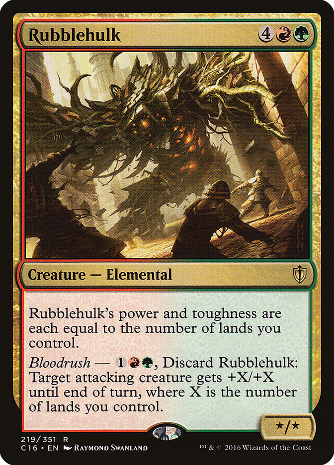 Rubblehulk 219 (Commander 2016)  | Good Games Adelaide SA