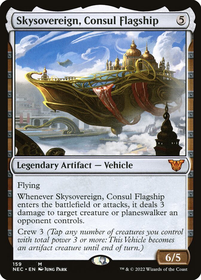 Skysovereign, Consul Flagship 159 (Commander: Kamigawa: Neon Dynasty)  | Good Games Adelaide SA