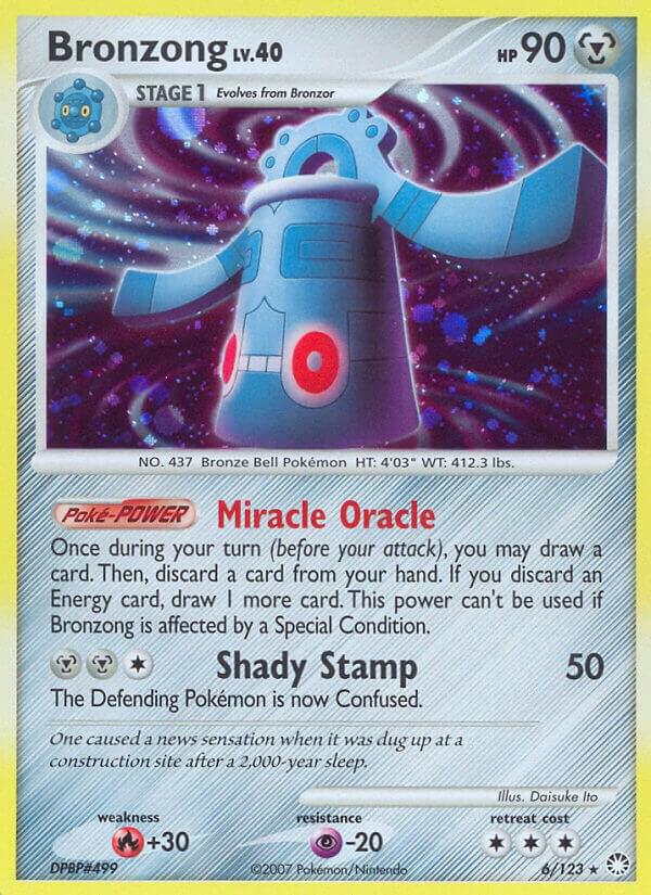 Bronzong 6/123 (Mysterious Treasures)  - Holofoil | Good Games Adelaide SA
