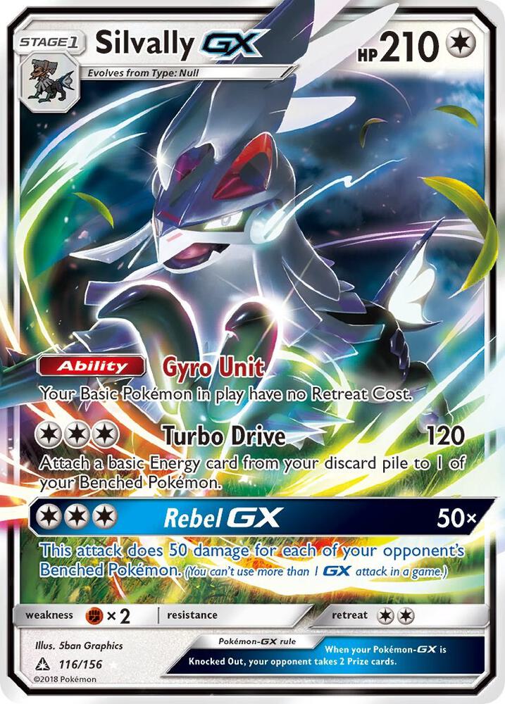 Silvally GX 116/156 (SM - Ultra Prism)  - Holofoil | Good Games Adelaide SA