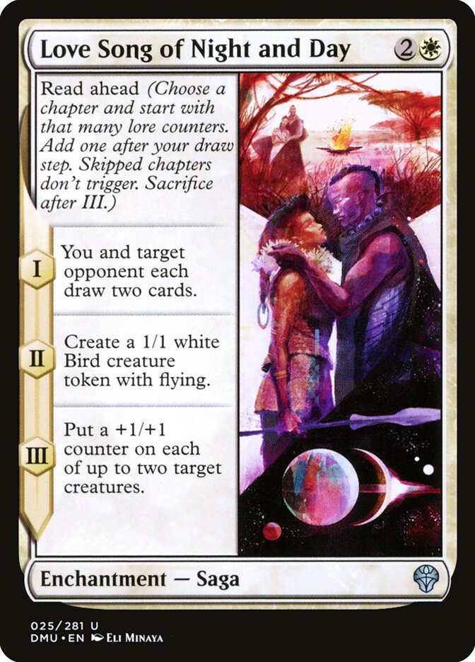 Love Song of Night and Day 25 (Dominaria United)  - Foil | Good Games Adelaide SA