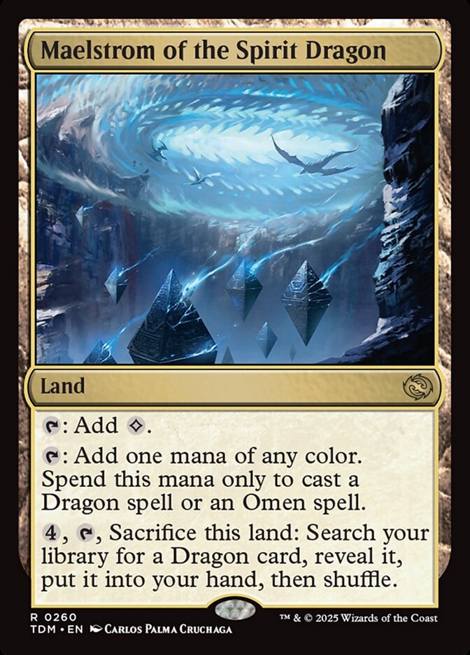 Maelstrom of the Spirit Dragon 260 (Tarkir: Dragonstorm)  - Foil | Good Games Adelaide SA