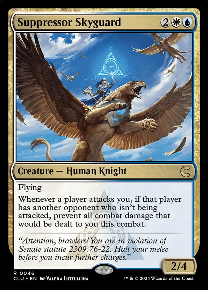 Suppressor Skyguard 46 (Ravnica: Clue Edition)  | Good Games Adelaide SA