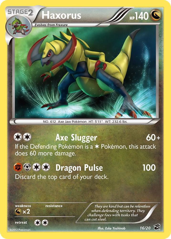 Haxorus 16/20 (Dragon Vault)  - Holofoil | Good Games Adelaide SA