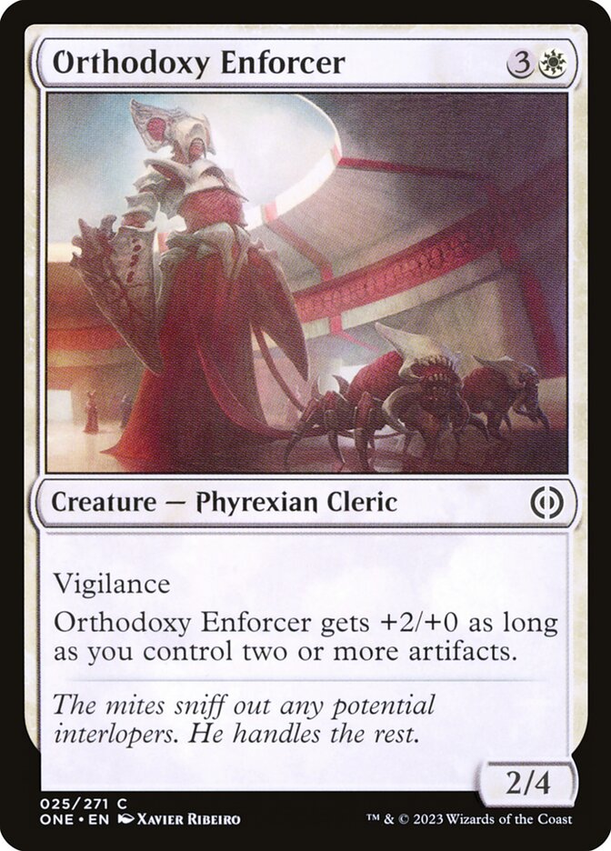 Orthodoxy Enforcer 25 (Phyrexia: All Will Be One)  | Good Games Adelaide SA