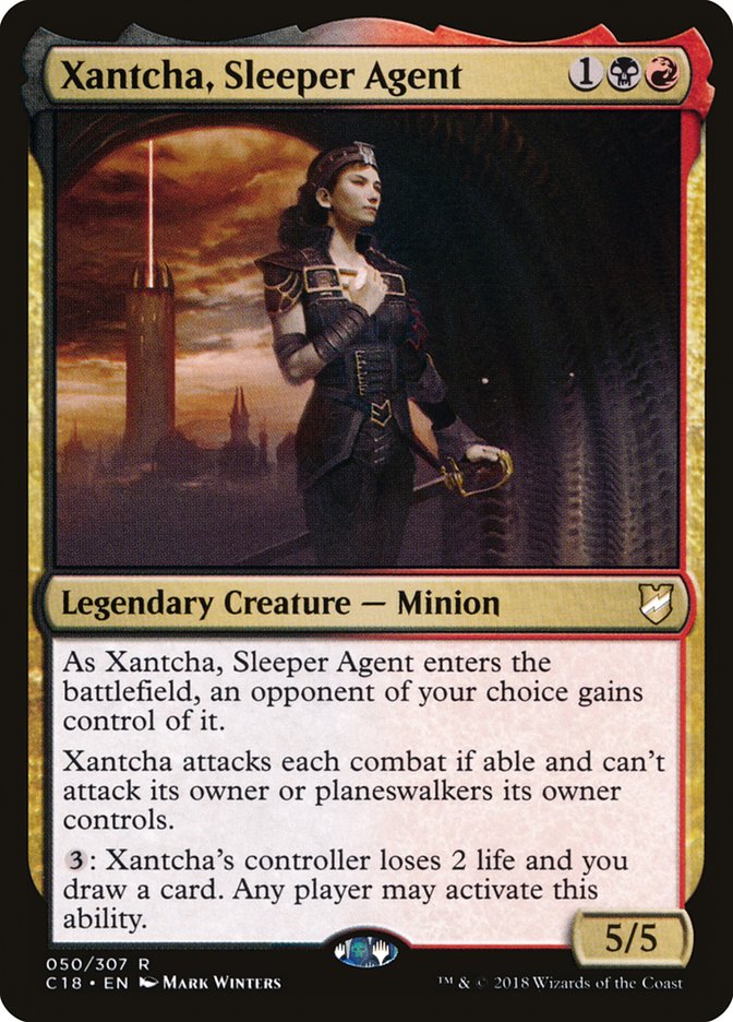 Xantcha, Sleeper Agent 50 (Commander 2018)  | Good Games Adelaide SA