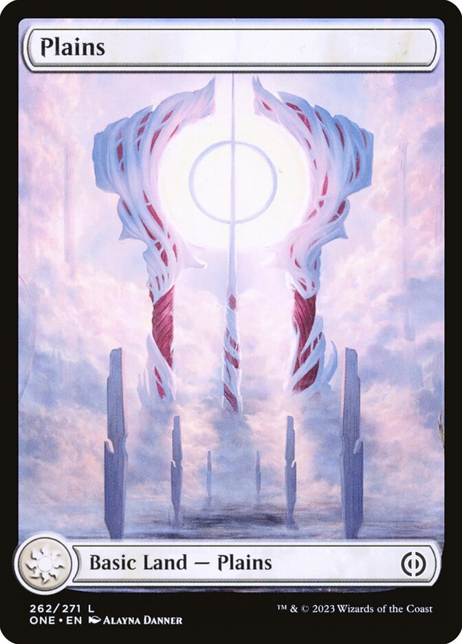 Plains 262 (Phyrexia: All Will Be One)  - Foil | Good Games Adelaide SA