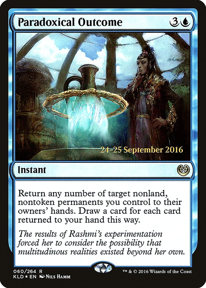 Paradoxical Outcome 60 (Prerelease Cards)  - Foil | Good Games Adelaide SA
