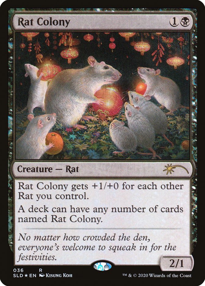 Rat Colony 36 (Secret Lair Drop Series)  - Foil | Good Games Adelaide SA
