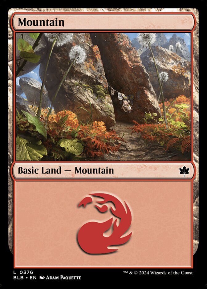 Mountain 376 (Bloomburrow)  | Good Games Adelaide SA
