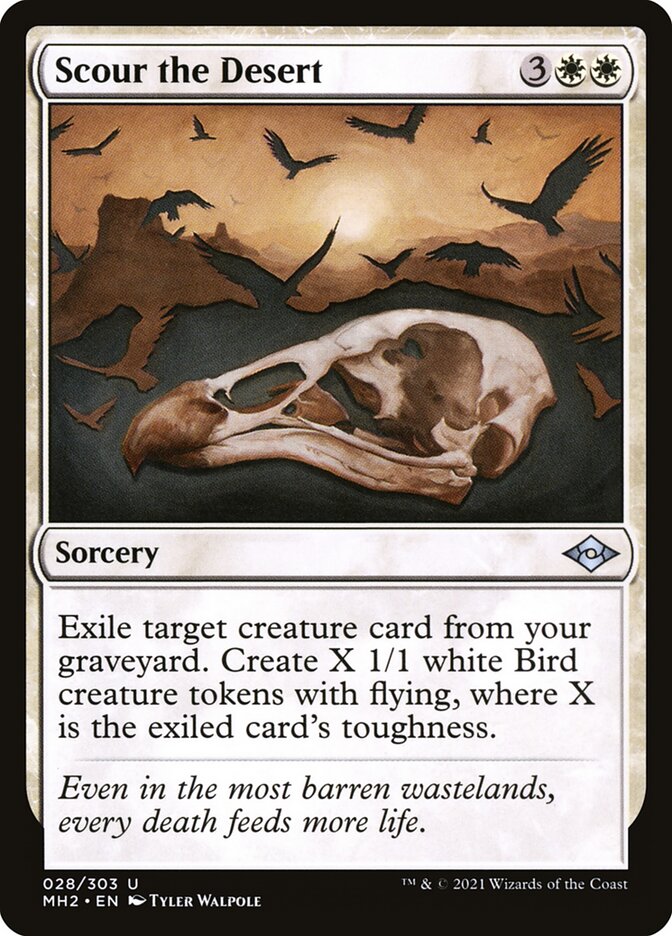 Scour the Desert 28 (Modern Horizons 2)  - Foil | Good Games Adelaide SA