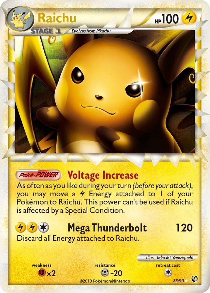 Raichu Prime 83/90 (Undaunted)  - Holofoil | Good Games Adelaide SA