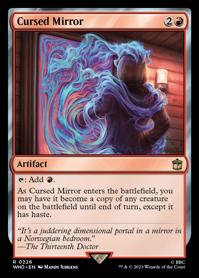 Cursed Mirror 226 (Universes Beyond: Doctor Who)  | Good Games Adelaide SA