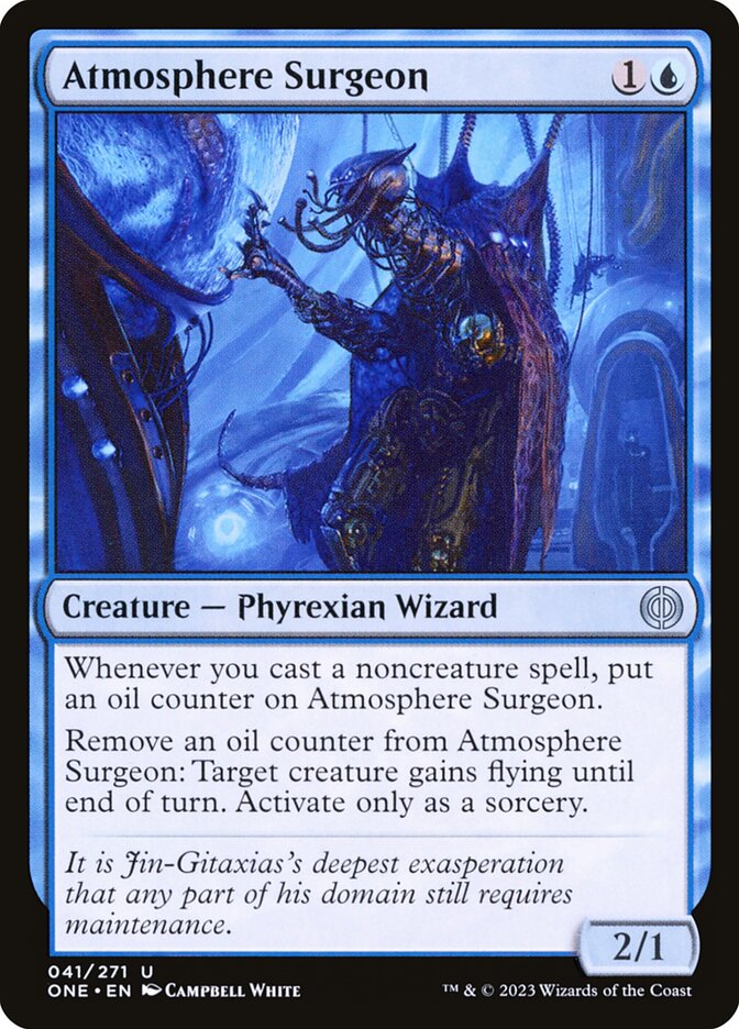 Atmosphere Surgeon 41 (Phyrexia: All Will Be One)  - Foil | Good Games Adelaide SA
