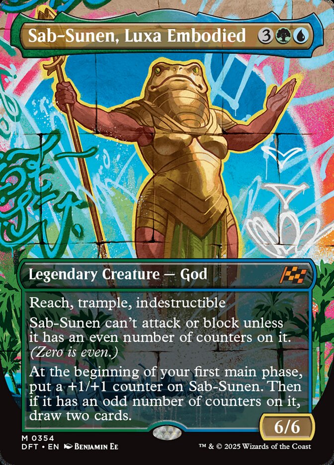Sab-Sunen, Luxa Embodied 354 (Aetherdrift)  - Foil | Good Games Adelaide SA