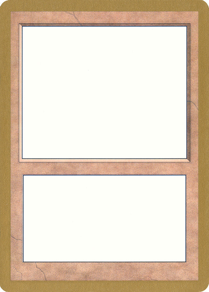 Blank Card  (World Championship Decks)  | Good Games Adelaide SA